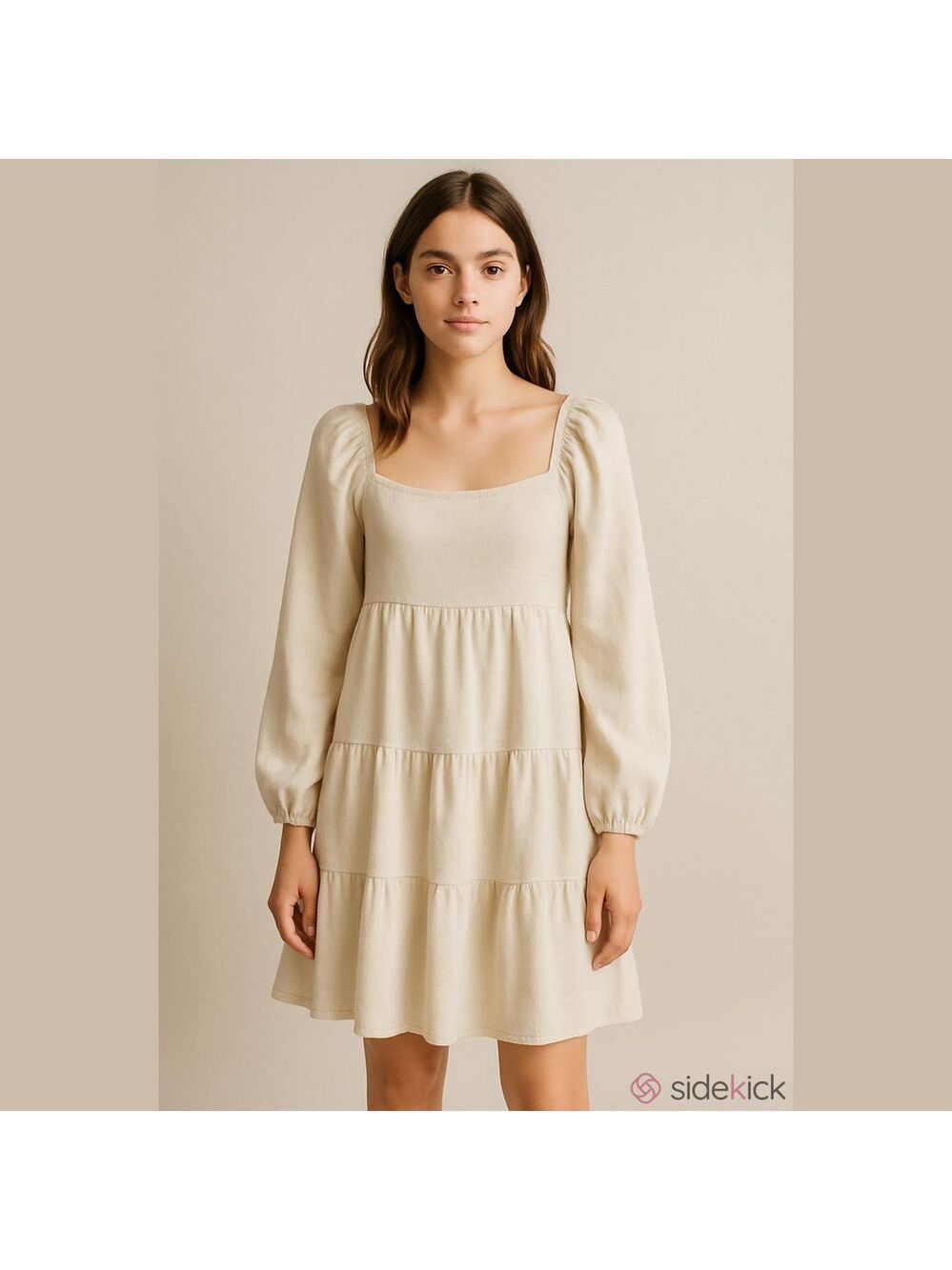 Moa Moa Dress Women's Small Long Sleeve Ribbed Mini